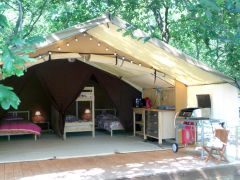 Tente Lodge Camping la Téouleyre