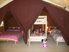 Tente Lodge Camping la Téouleyre