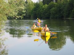 Canoe sur le Guiers